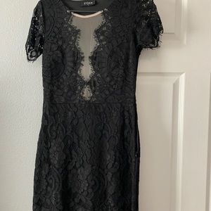 black formal dress